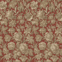 S10245 Ruby Red Valentin Le Village Wallpaper by Sandberg