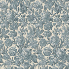S10246 Misty Blue Valentin Le Village Wallpaper by Sandberg
