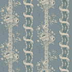 S10250 Misty Blue Alexandra Le Village Wallpaper by Sandberg