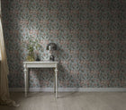 S10251 Sky Blue Amelia Le Village Wallpaper by Sandberg