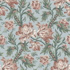 S10251 Sky Blue Amelia Le Village Wallpaper by Sandberg