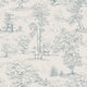 Indigo Blue Montfort Le Village Wallpaper by Sandberg