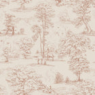 S10255 Terracotta Montfort Le Village Wallpaper by Sandberg
