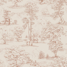 S10255 Terracotta Montfort Le Village Wallpaper by Sandberg