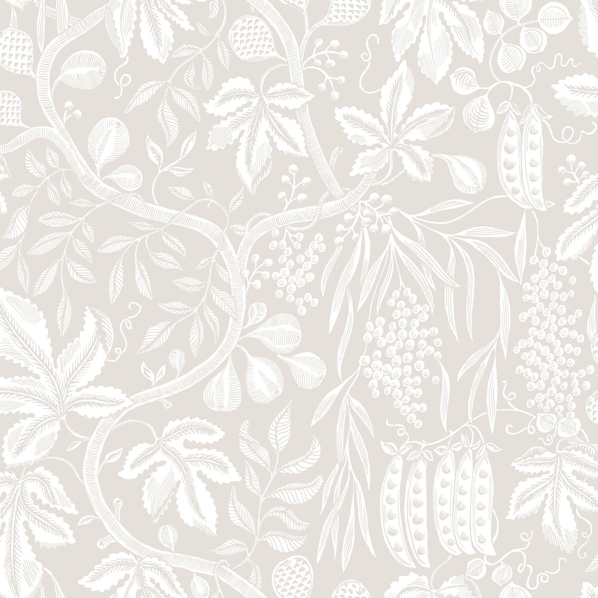 S10258 Sandstone Fig Garden Le Village Wallpaper by Sandberg