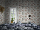 S10261 Terracotta Annabelle Le Village Wallpaper by Sandberg