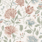 S10261 Terracotta Annabelle Le Village Wallpaper by Sandberg