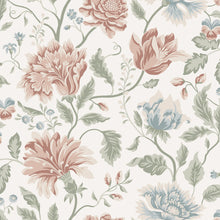 S10261 Terracotta Annabelle Le Village Wallpaper by Sandberg