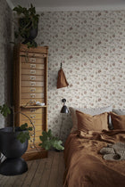S10266 Terracotta Adelaide Le Village Wallpaper by Sandberg
