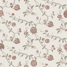 S10266 Terracotta Adelaide Le Village Wallpaper by Sandberg
