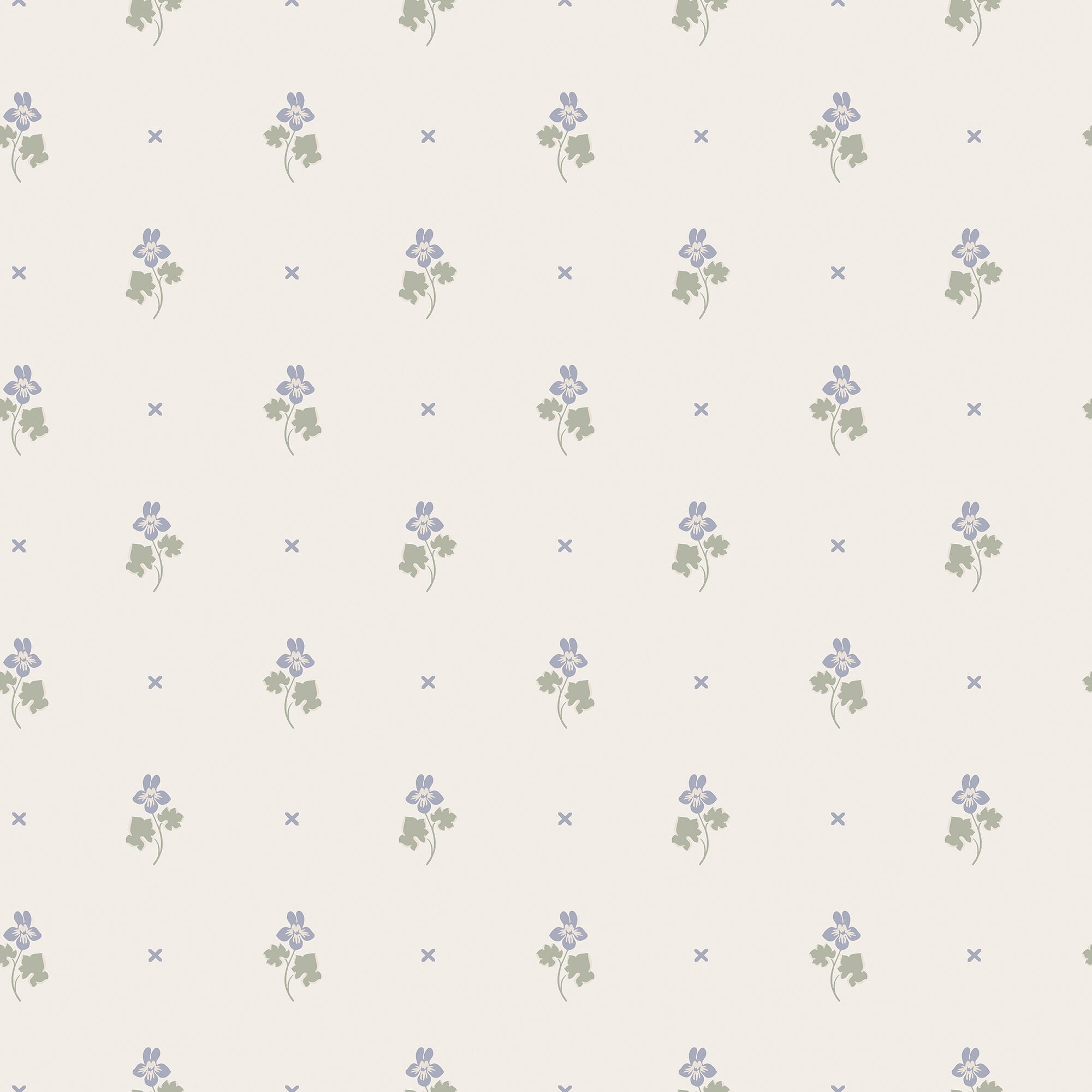 S10267 Sandstone Mimi Le Village Wallpaper by Sandberg