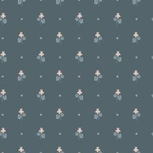 S10269 Indigo Blue Mimi Le Village Wallpaper by Sandberg