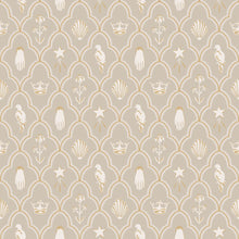 S10271 Gray Turtledove Barn Le Village Wallpaper by Sandberg