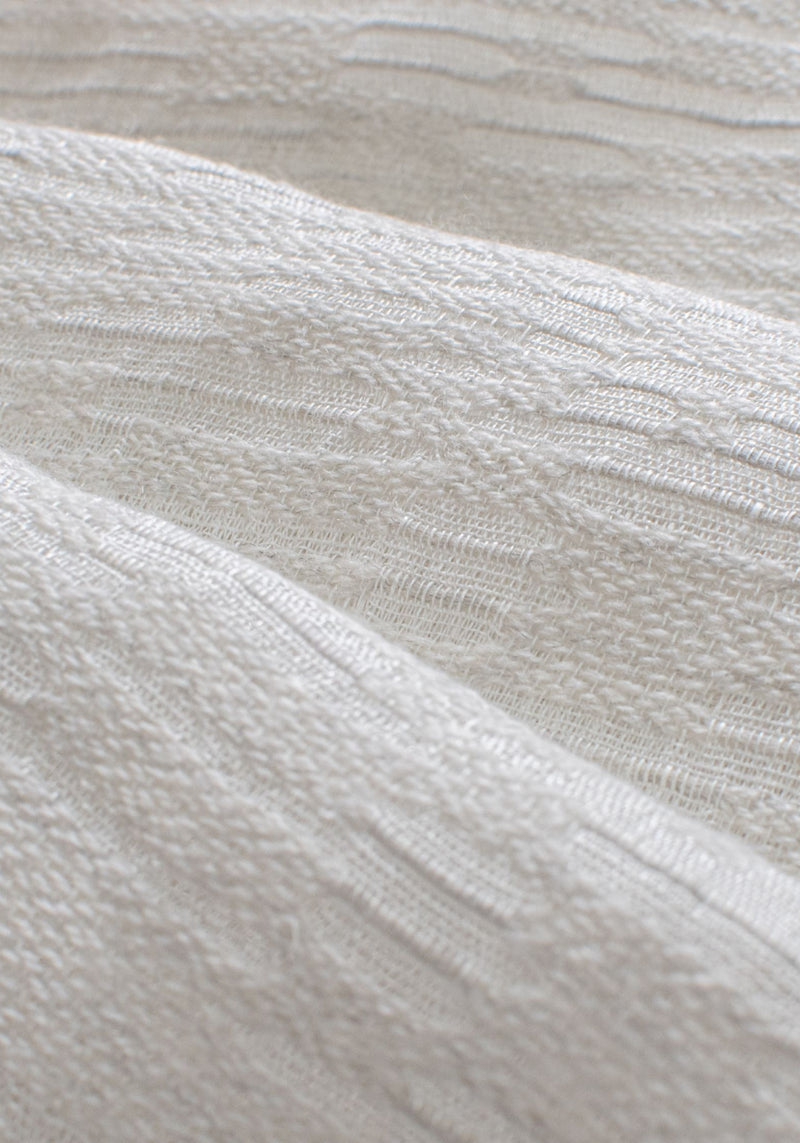 Messina Bianco Spring 2023 Fabric by Coraggio | C98014