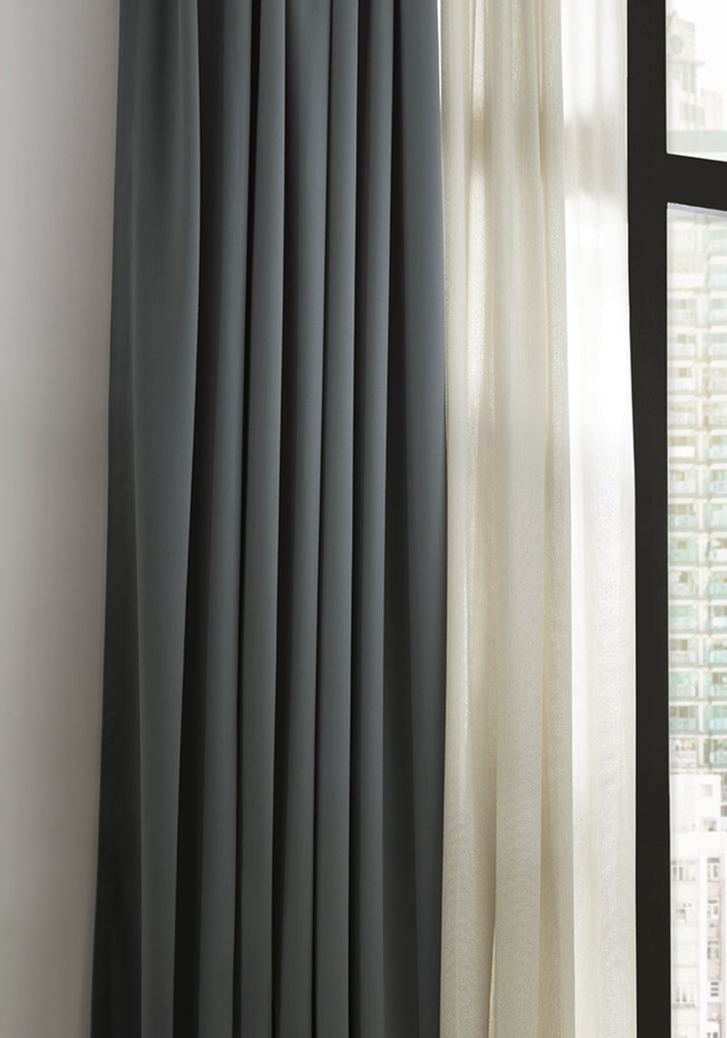 Ana Light Grey Spring 2023 Fabric by Coraggio | C98007