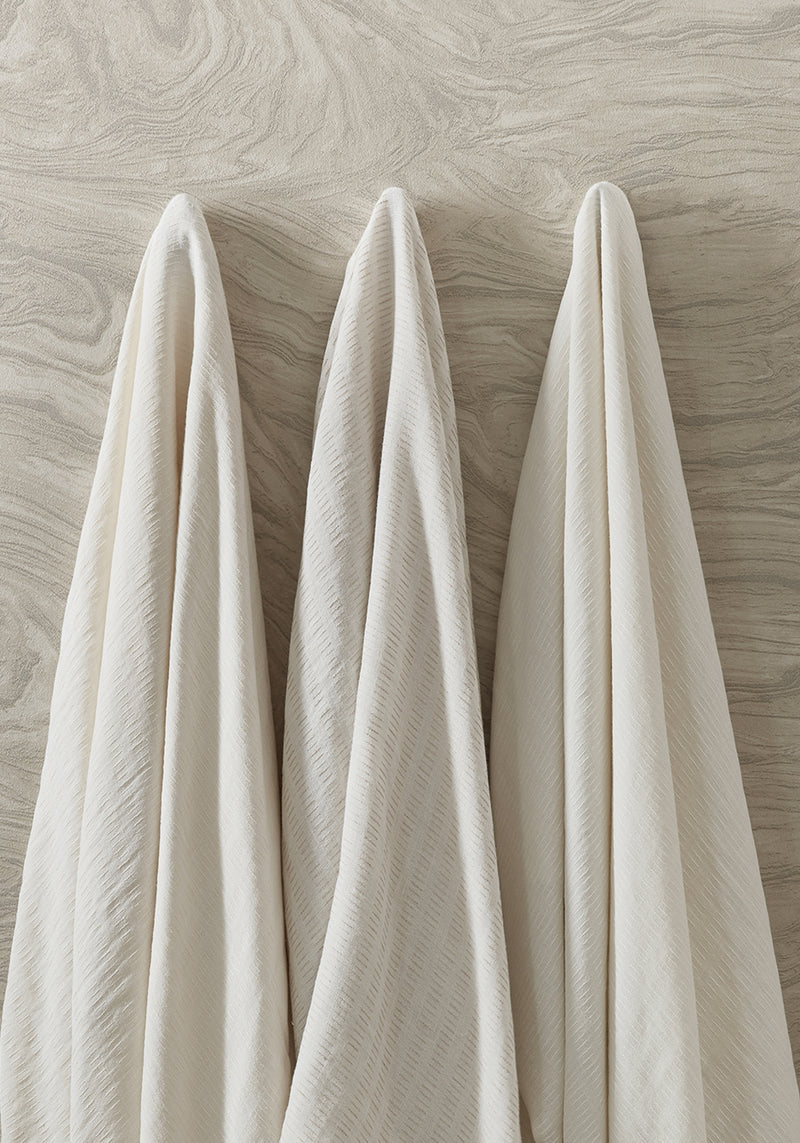 Istrottora White on White Spring 2024 Fabric by Coraggio | C98021