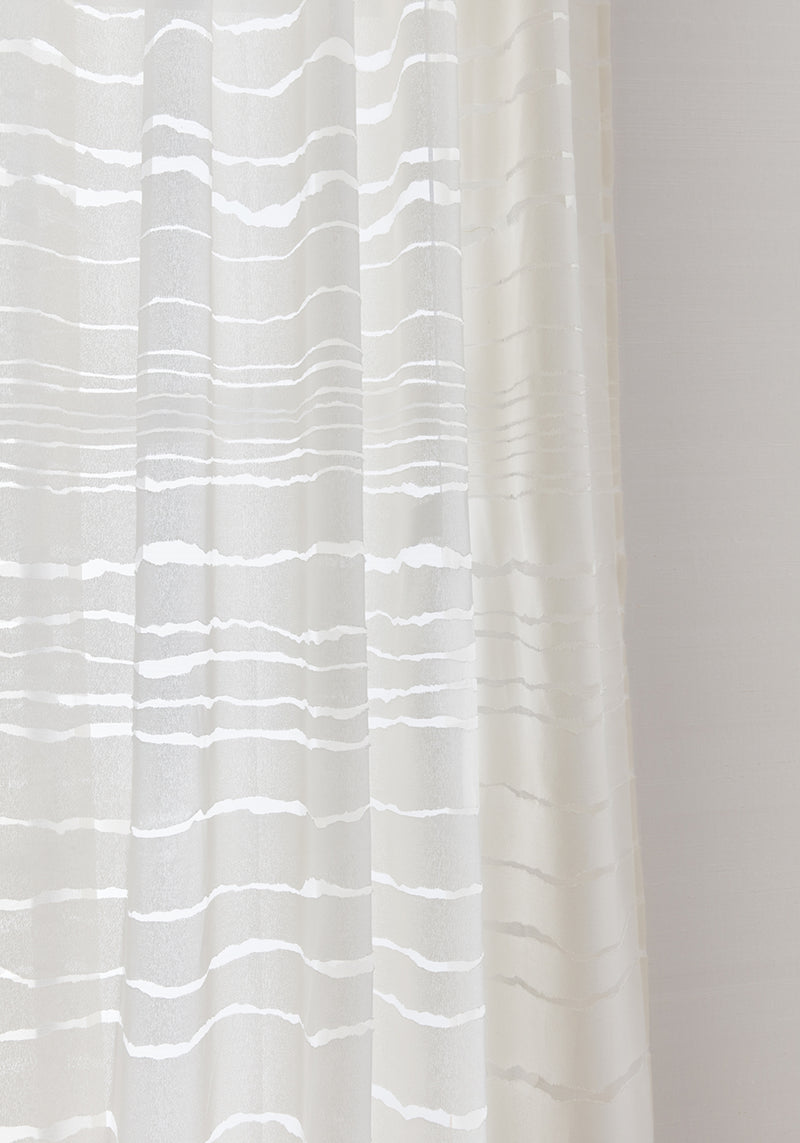 Vista Sheer Luna Spring 2024 Fabric by Coraggio | C98042