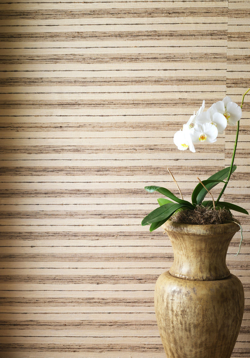 Seta Rigata Natural Spring 2026 Wallpaper by Coraggio | CW10089