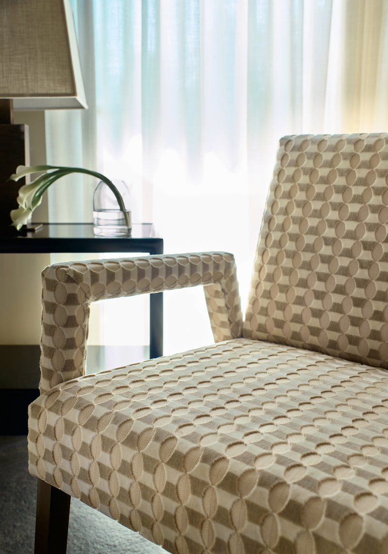 Borgos Place Angora Thomas Lavin Fabric by Coraggio | U98161