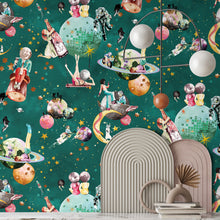 BMGI006/02B Cosmic Groove Aurora Wallpaper by Brand McKenzie