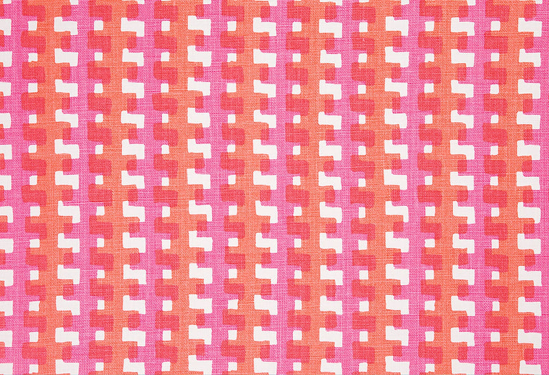 Cremaillere Hot Pink fabric by Christopher Farr Cloth