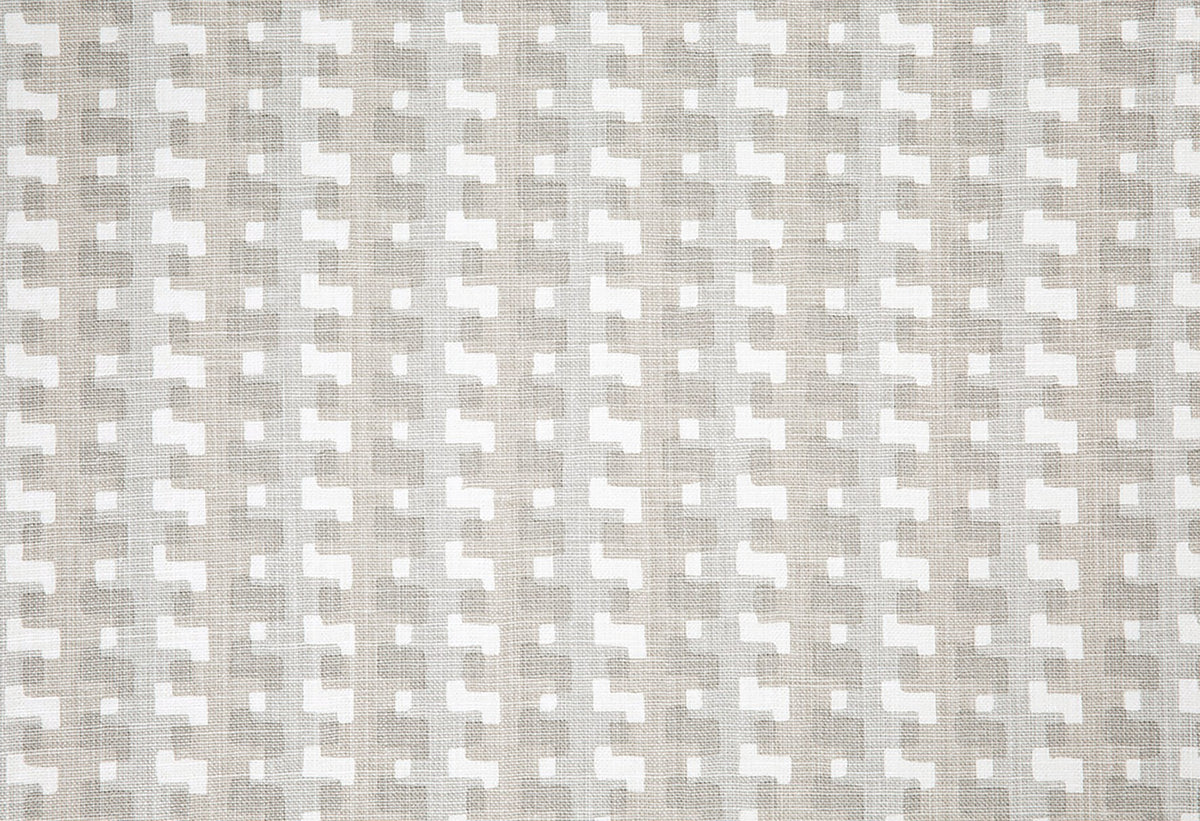 Cremaillere Natural fabric by Christopher Farr Cloth