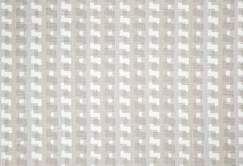Cremaillere Natural fabric by Christopher Farr Cloth