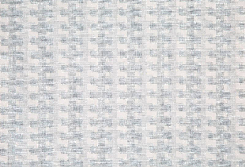 Cremaillere Soft Blue fabric by Christopher Farr Cloth