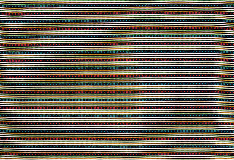 Criss Cross Indigo fabric by Christopher Farr Cloth