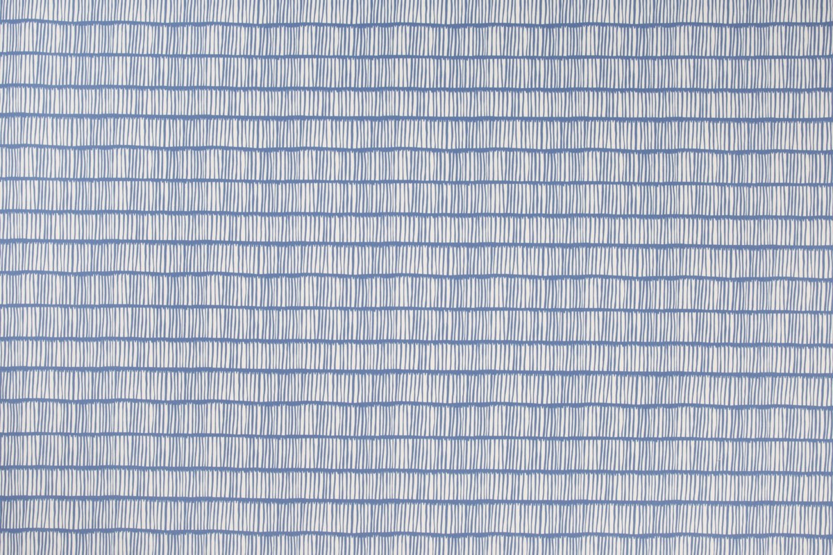 Crochet Blue Fabric by Christopher Farr Cloth