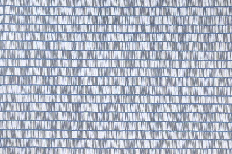 Crochet Blue Fabric by Christopher Farr Cloth