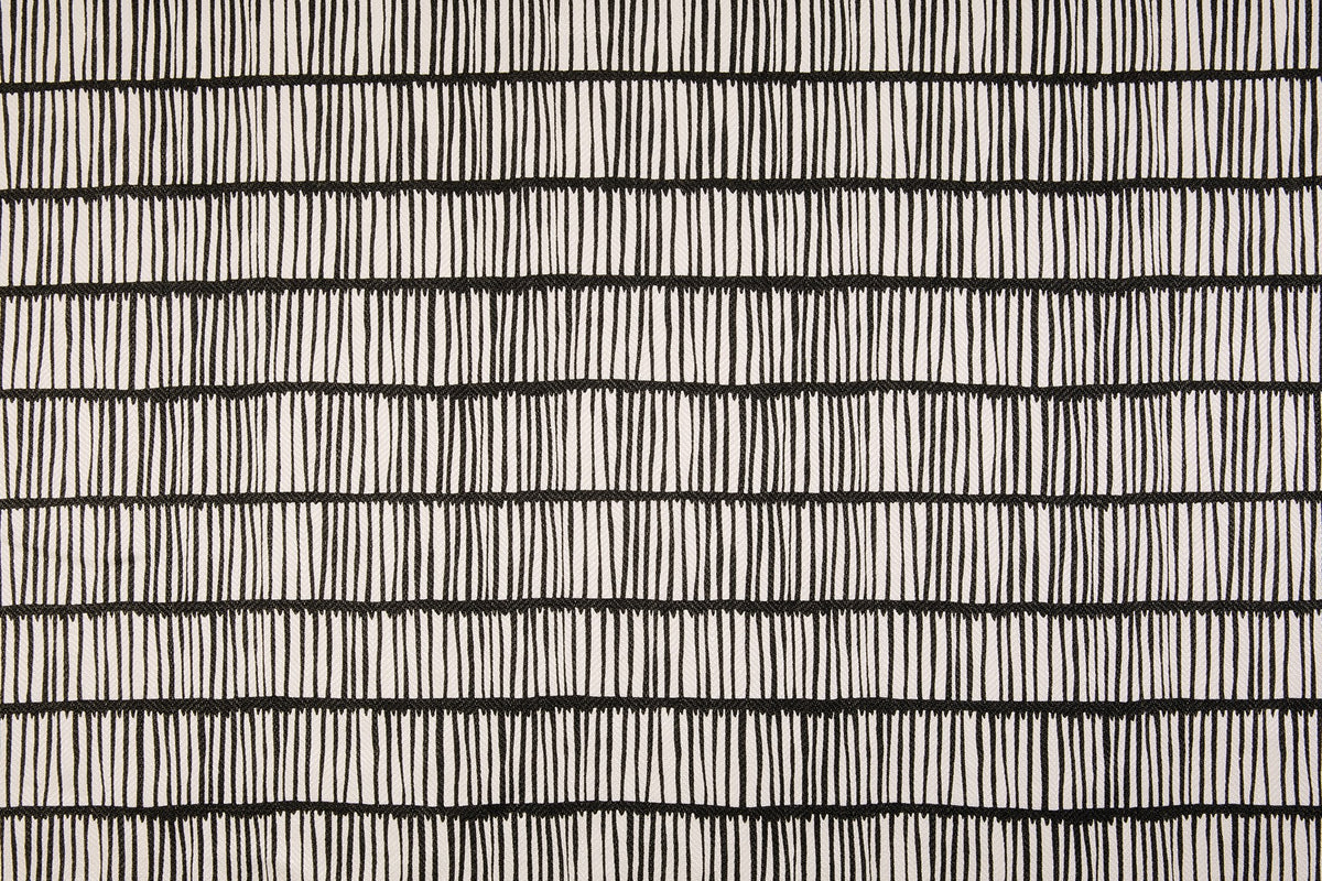 Crochet Charcoal fabric by Christopher Farr Cloth