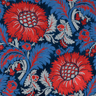 Chinese Damask Vermilion Damaskus Wallpaper by Coordonné
