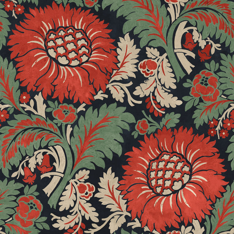 Chinese Damask Sage Damaskus Wallpaper by Coordonné