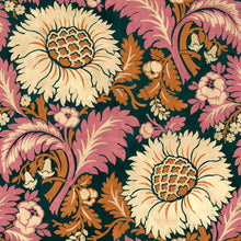 Chinese Damask Coral Damaskus Wallpaper by Coordonné