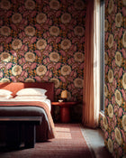 Chinese Damask Coral Damaskus Wallpaper by Coordonné