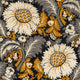 Chinese Damask Onyx Damaskus Wallpaper by Coordonné