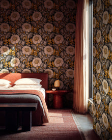 Chinese Damask Onyx Damaskus Wallpaper by Coordonné