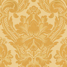 Venetian Damask Mustard Damaskus Wallpaper by Coordonné