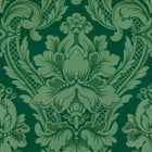 Venetian Damask Emerald Damaskus Wallpaper by Coordonné