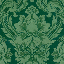 Venetian Damask Emerald Damaskus Wallpaper by Coordonné