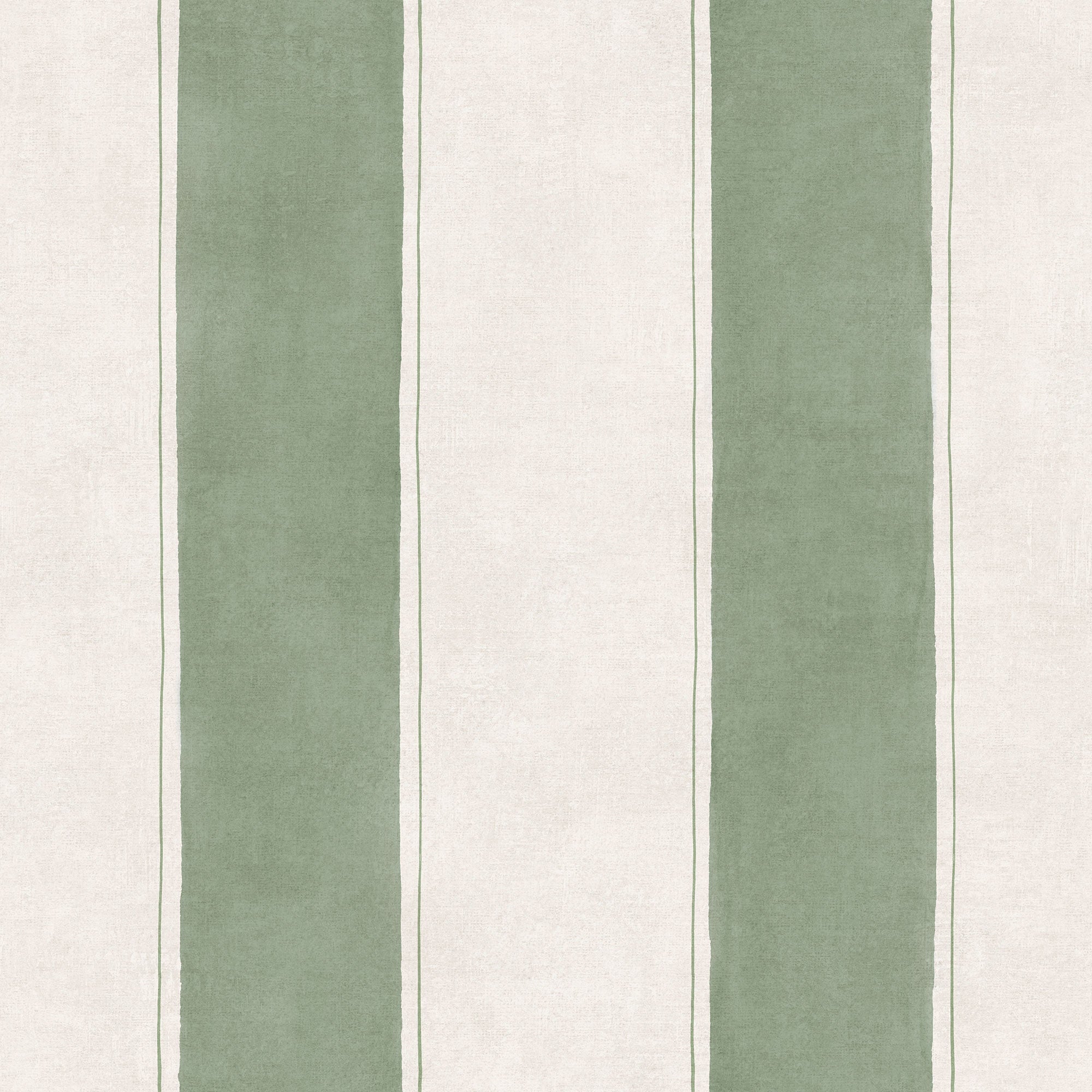Florentine Stripe Sage Damaskus Wallpaper by Coordonné