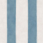 Florentine Stripe Sapphire Damaskus Wallpaper by Coordonné