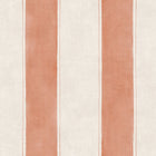 Florentine Stripe Peach Damaskus Wallpaper by Coordonné