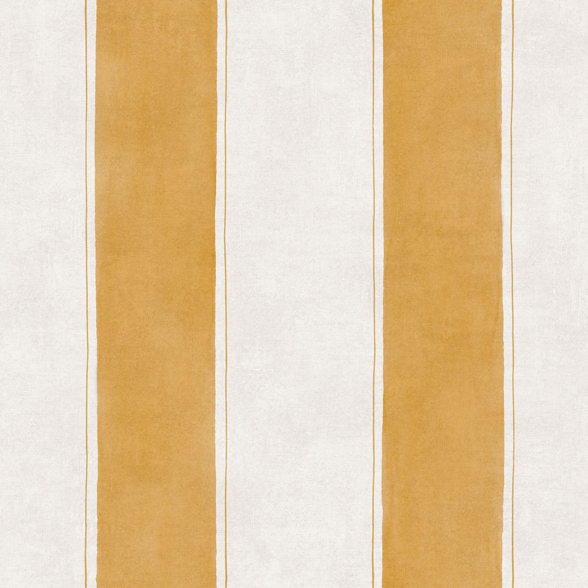 Florentine Stripe Mustard Damaskus Wallpaper by Coordonné