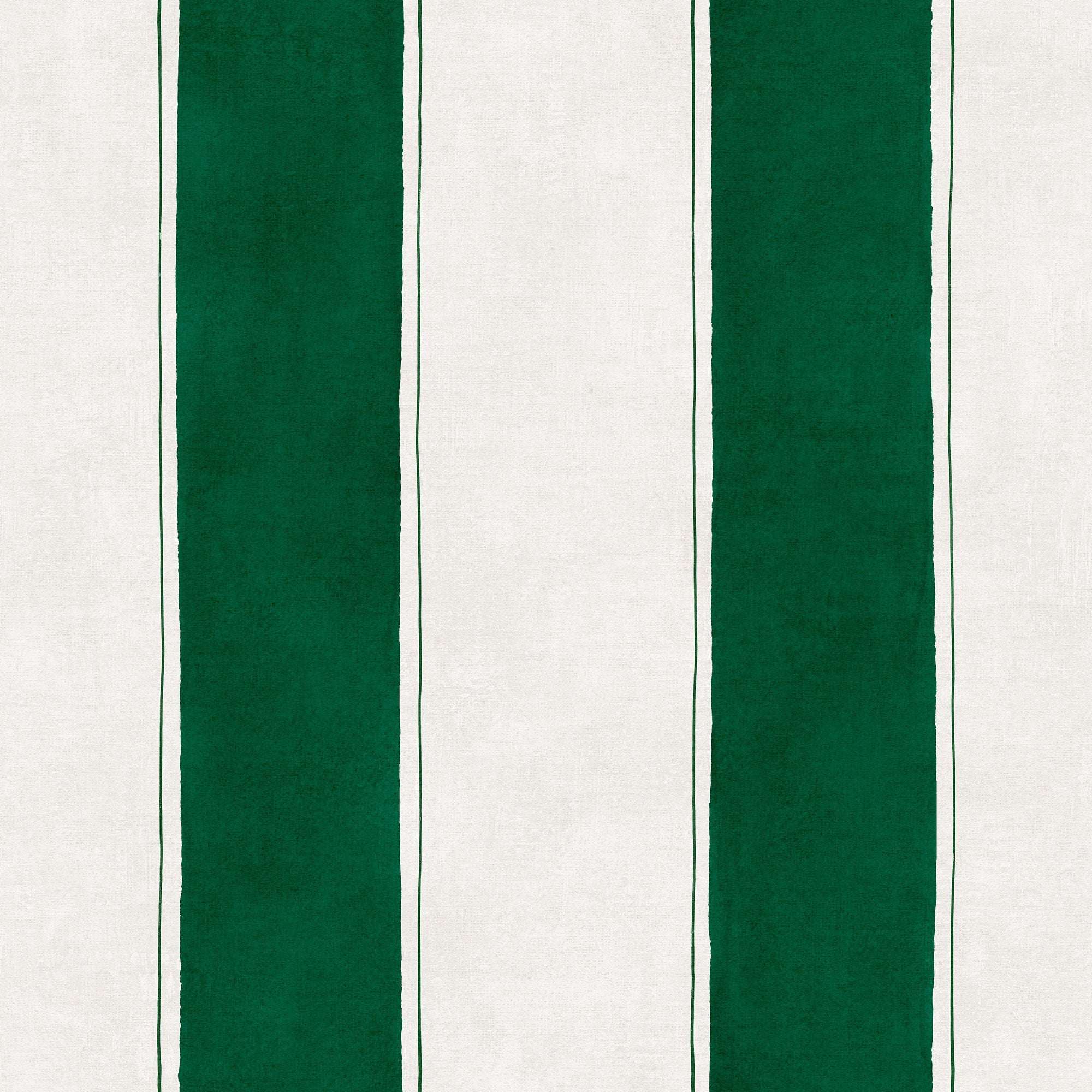 Florentine Stripe Emerald Damaskus Wallpaper by Coordonné