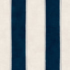 Florentine Stripe Ultramar Damaskus Wallpaper by Coordonné