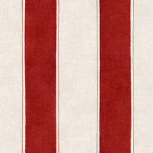 Florentine Stripe Vermilion Damaskus Wallpaper by Coordonné