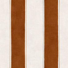 Florentine Stripe Coffee Damaskus Wallpaper by Coordonné