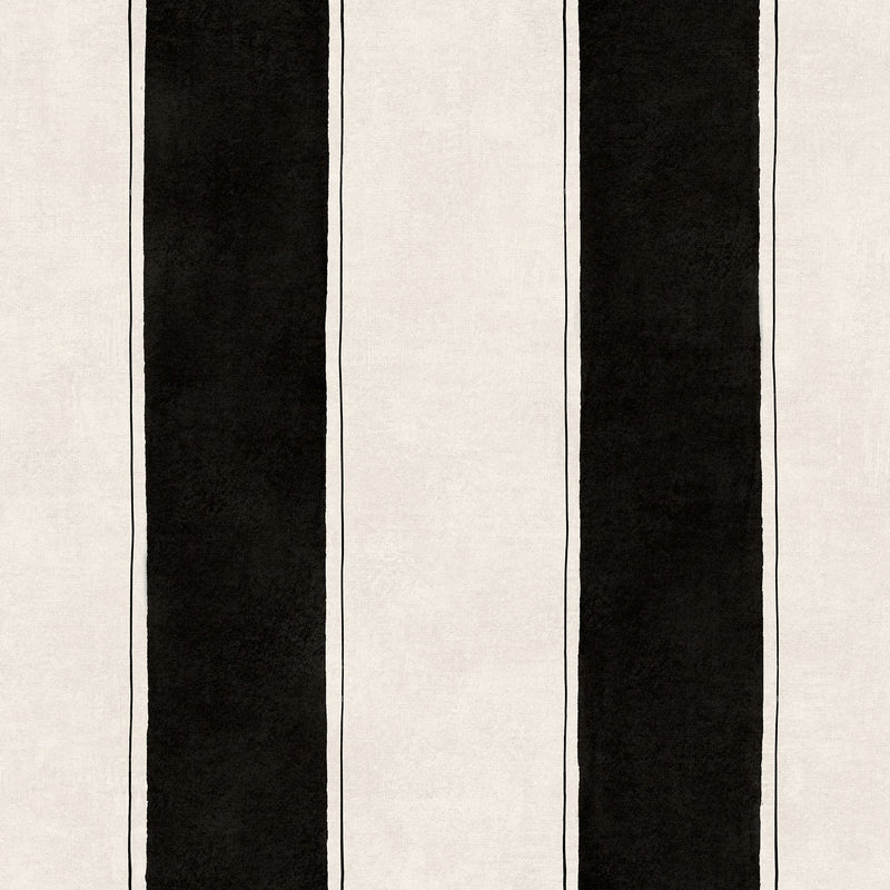 Florentine Stripe Onyx Damaskus Wallpaper by Coordonné